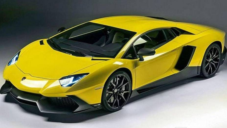 O modelo vem equipado com motor 6.5 V12, que entrega 720 cavalos de potência | <a href="https://quatrorodas.abril.com.br/saloes/xangai/2013/lamborghini-aventador-lp720-4-50-anniversario-738879.shtml" rel="migration">Leia mais</a>