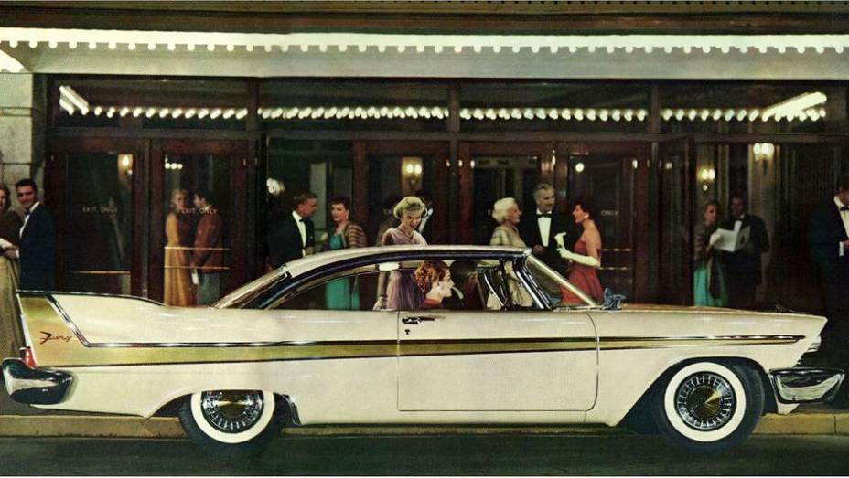 1958 Plymouth Fury - Praticamente igual ao avançado modelo 1957, ele ficaria famoso com Christine, livro de Stephen King adaptado para o cinema