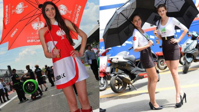 Veja as belas garotas que marcaram presença na Etapa de Monza da Superbike e e saiba como foi a corrida! | <a href="%20https://quatrorodas.abril.com.br/moto/noticias/wsbk-melandri-se-destaca-monza-741150.shtml" rel="migration">Leia mais</a>