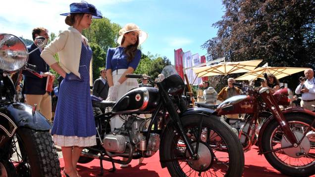 Motocicletas históricas também marcaram presença no evento Motocicletas históricas também marcaram presença no evento