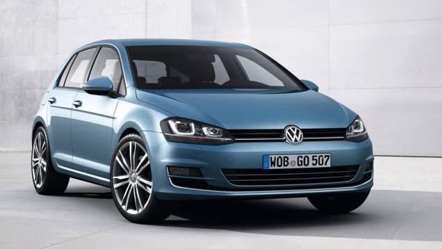 Seguido pelo Volkswagen Golf...