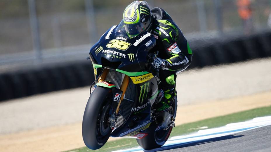 Cal Crutchlow (Monster Yamaha Tech 3) foi o sétimo | <a href="https://quatrorodas.abril.com.br/moto/noticias/motogp-marquez-vence-eua-segue-lider-747598.shtml" rel="migration">Leia mais</a>