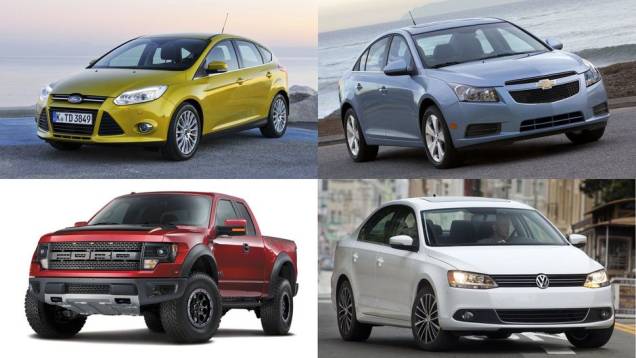 Veja, a seguir, os 10 modelos de carros mais vendidos no mundo, segundo a JATO Dynamics