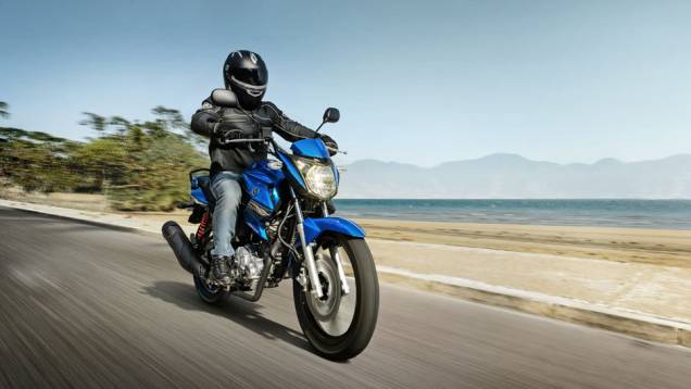 Motocicleta é exclusividade do mercado brasileiro | <a href="https://quatrorodas.abril.com.br/moto/noticias/yamaha-lanca-ys150-fazer-r-7-390-00-752066.shtml" rel="migration">Leia mais</a>