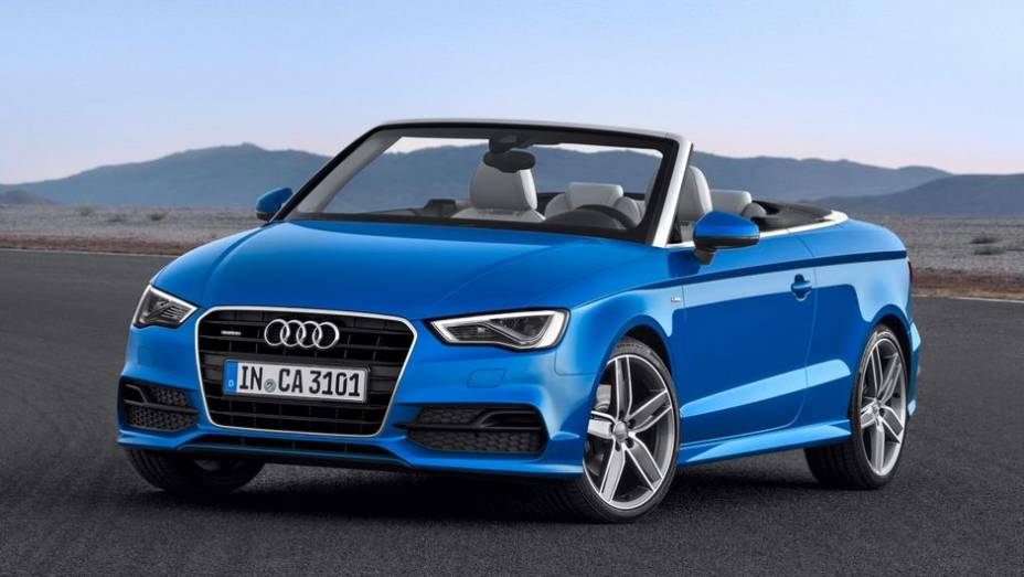 A Audi já havia mostrado os novíssimos A3 hatch e sedan, mas aproveita o Salão de Frankfurt para exibir o A3 Cabriolet 2014 | <a href="%20https://quatrorodas.abril.com.br/saloes/frankfurt/2013/audi-a3-cabriolet-753007.shtml" rel="migration">Leia mais</a>