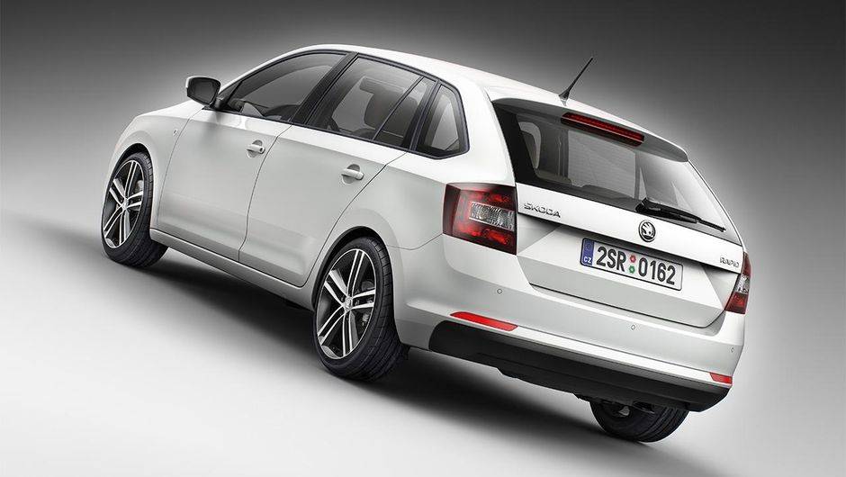 O novo Rapid Spaceback ser&aacute; vendido na Europa com quatro op&ccedil;&otilde;es de motores movidos a gasolina e dois a diesel | <a href="https://quatrorodas.abril.com.br/saloes/frankfurt/2013/skoda-rapid-spaceback-753268.shtml" rel="migration">Leia mais</a>