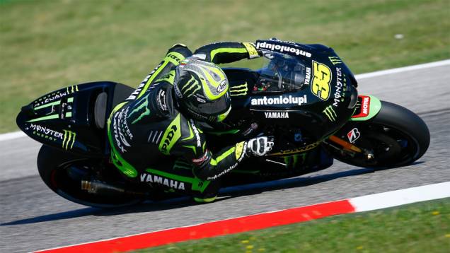 Cal Crutchlow foi apenas o décimo | <a href="https://quatrorodas.abril.com.br/moto/noticias/motogp-marquez-lidera-sexta-feira-misano-754019.shtml" rel="migration">Leia mais</a>