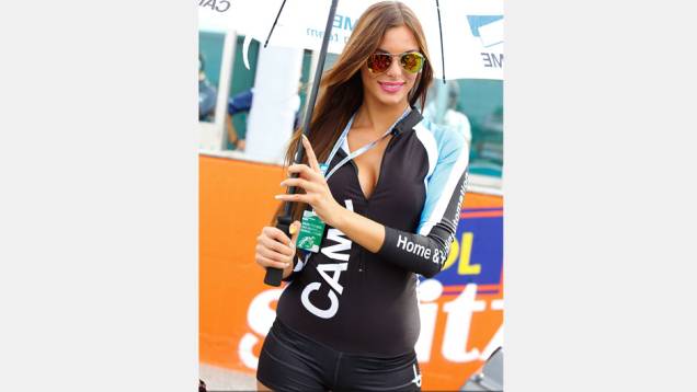 Veja as belas garotas da MotoGP, etapa de San Marino| <a href="https://quatrorodas.abril.com.br/moto/noticias/motogp-lorenzo-triunfa-misano-754124.shtml" rel="migration">Leia mais</a>