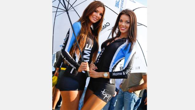 Veja as belas garotas da MotoGP, etapa de San Marino| <a href="https://quatrorodas.abril.com.br/moto/noticias/motogp-lorenzo-triunfa-misano-754124.shtml" rel="migration">Leia mais</a>