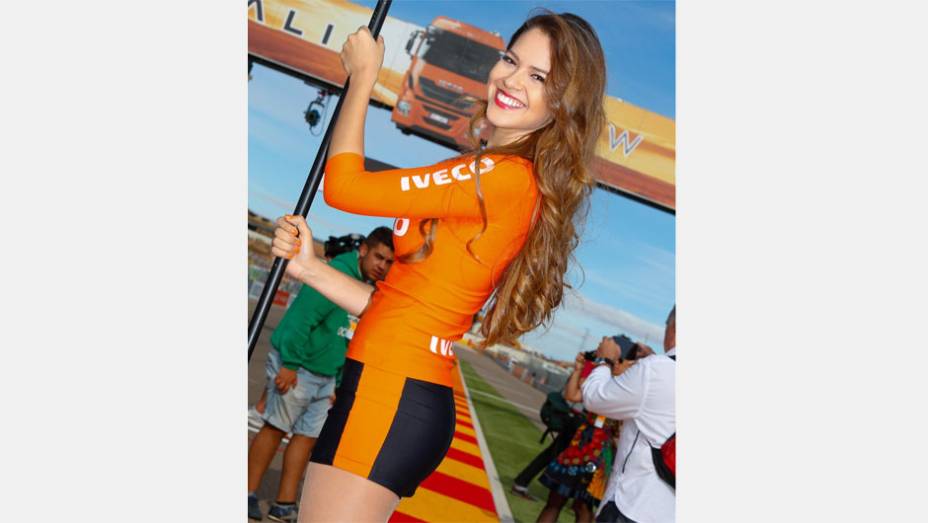 Veja as belas garotas da MotoGP, etapa de Aragón | <a href="http://quatrorodas.abril.com.br/moto/galerias/competicoes/motogp-aragon-domingo-755577.shtml" rel="migration">Leia mais</a>