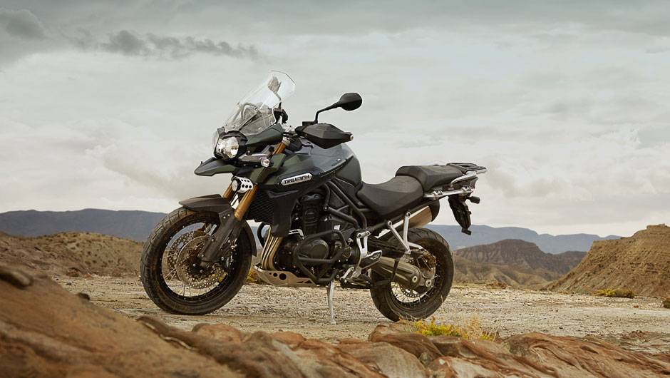 Triumph lan&ccedil;ou a nova Tiger Explorer XC no Sal&atilde;o Duas Rodas 2013 | <a href="https://quatrorodas.abril.com.br/moto/noticias/triumph-revela-lancamentos-salao-duas-rodas-756393.shtml" rel="migration">Leia mais</a>