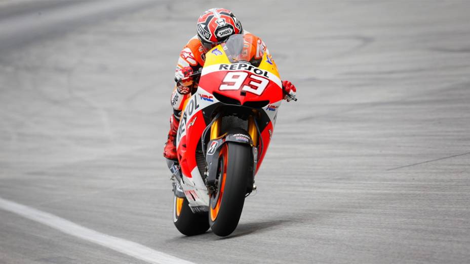 Marc Márquez conquistou o segundo lugar e pode ser campeão já na Austrália | <a href="https://quatrorodas.abril.com.br/moto/noticias/motogp-dani-pedrosa-vence-sepang-756916.shtml" rel="migration">Leia mais</a>