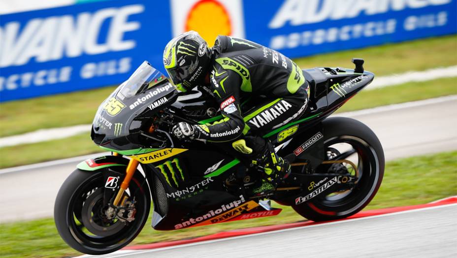 Cal Crutchlow ficou com o sexto lugar neste domingo | <a href="https://quatrorodas.abril.com.br/moto/noticias/motogp-dani-pedrosa-vence-sepang-756916.shtml" rel="migration">Leia mais</a>