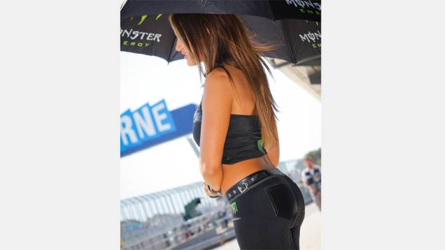 Veja as belas Garotas da MotoGP - Austrália | <a href="https://quatrorodas.abril.com.br/moto/noticias/motogp-lorenzo-vence-embola-campeonato-757595.shtml" rel="migration">Leia mais</a>