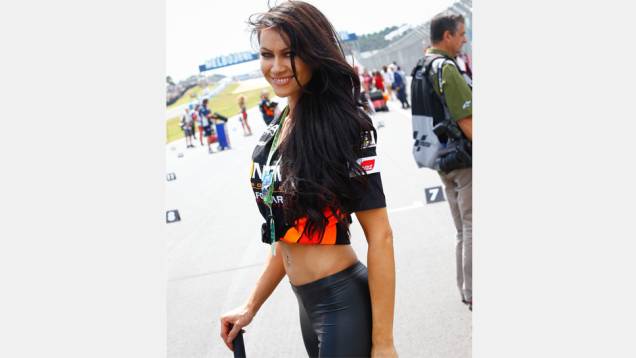 Veja as belas Garotas da MotoGP - Austrália | <a href="https://quatrorodas.abril.com.br/moto/noticias/motogp-lorenzo-vence-embola-campeonato-757595.shtml" rel="migration">Leia mais</a>