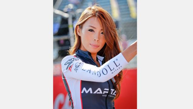 Veja as belas Garotas da MotoGP - Japão | <a href="https://quatrorodas.abril.com.br/moto/noticias/motogp-definicao-titulo-fica-ultima-prova-758422.shtml" rel="migration">Leia mais</a>