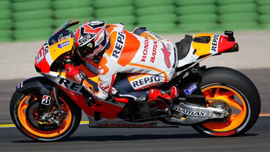 Márquez foi o mais rápido no primeiro dia de treinos em Valência | <a href="https://quatrorodas.abril.com.br/moto/noticias/motogp-marquez-mais-rapido-valencia-nesta-sexta-759752.shtml" rel="migration">Leia mais</a>