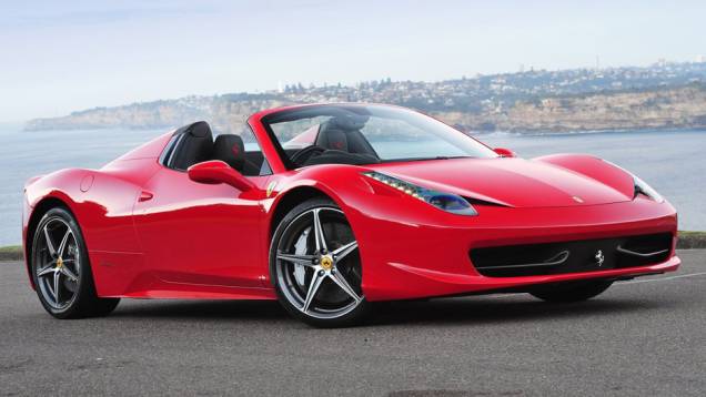 5) Ferrari 458 Spider - Valor do IPVA 2013: R$ 74.166 - Valor venal, segundo tabela Fipe: R$ 1.854.145 - Ano: 2013 - Carro que esse IPVA pagaria: Volkswagen JETTA 2.0 Total 8V Tiptronic (R$ 71.740) 5) Ferrari 458 Spider - Valor do IPVA 2013: R$ 74.166 - Valor venal, segundo tabela Fipe: R$ 1.854.145 - Ano: 2013 - Carro que esse IPVA pagaria: Volkswagen JETTA 2.0 Total 8V Tiptronic (R$ 71.740)