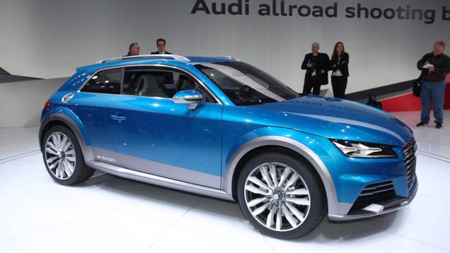 Audi Allroad Shooting Brake | <a href="https://quatrorodas.abril.com.br/noticias/saloes/detroit-2014/imagem-oficial-novo-audi-allroad-shooting-brake-revelada-769275.shtml" rel="migration">Leia Mais</a>