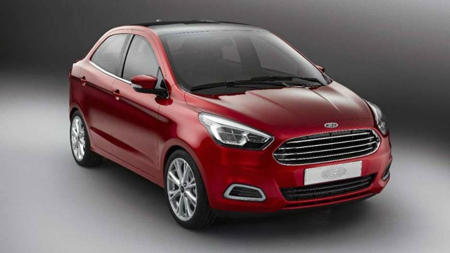 Modelo foi criado para os mercados emergentes | <a href="https://quatrorodas.abril.com.br/noticias/fabricantes/ford-divulga-imagens-oficiais-novo-ka-sedan-772215.shtml" rel="migration">Leia mais</a>