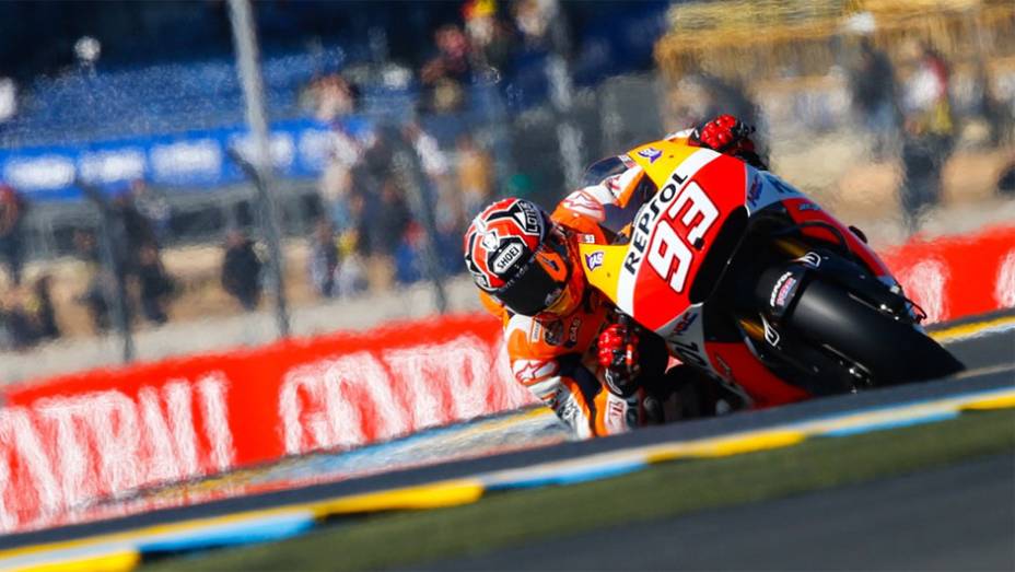 Marc Márquez domina treino livre na França | <a href="https://quatrorodas.abril.com.br/moto/noticias/motogp-marquez-domina-treino-livre-franca-783040.shtml" rel="migration">Leia mais</a>