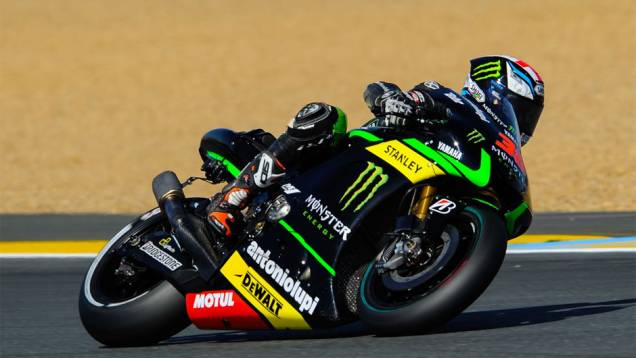 A Yamaha melhor colocada foi pilotada por Bradley Smith, em quarto | <a href="https://quatrorodas.abril.com.br/moto/noticias/motogp-marquez-domina-treino-livre-franca-783040.shtml" rel="migration">Leia mais</a>