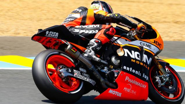 Aleix Espargaró foi o nono | <a href="https://quatrorodas.abril.com.br/moto/noticias/motogp-marquez-domina-treino-livre-franca-783040.shtml" rel="migration">Leia mais</a> Aleix Espargaró foi o nono | <a href="https://quatrorodas.abril.com.br/moto/noticias/motogp-marquez-domina-treino-livre-franca-783040.shtml" rel="migration">Leia mais</a>
