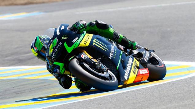 Pol Espargaró surpreendeu com segunda posição | <a href="https://quatrorodas.abril.com.br/moto/noticias/motogp-marquez-pole-le-mans-783126.shtml" rel="migration">Leia mais</a>