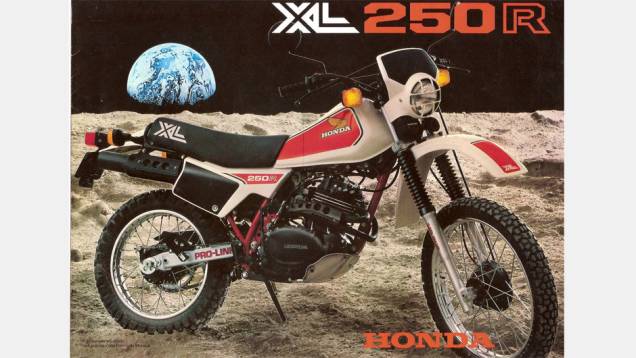 Honda XL 250R era conhecida pela sua resistência