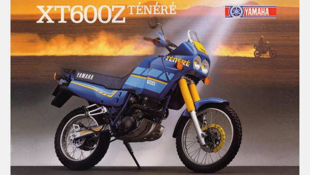 A Yamaha XT600Z Ténéré foi a primeira moto equipada com motor 4 tempos vendida pela fabricante japonesa no país