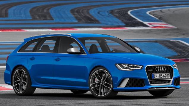 Audi RS6: nervosa, a perua de 560 cv é garantia de arrancadas vigorosas e fortes emoções, como o ataque da seleção alemã de futebol