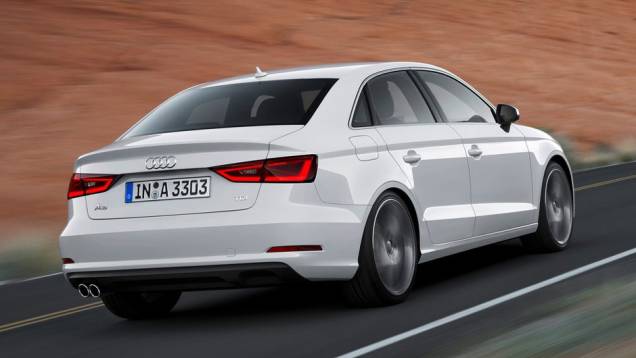 Audi A3 Sedan: apesar do porte compacto, sua elegância aliada ao bom desempenho nos campos, ou melhor, nas pistas, agrada