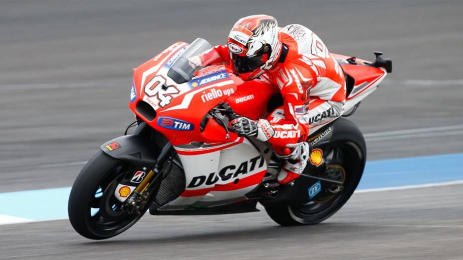 Andrea Dovizioso foi o sétimo melhor | <a href="https://quatrorodas.abril.com.br/moto/noticias/motogp-marquez-vence-prova-indianapolis-795057.shtml" rel="migration">Leia mais</a>