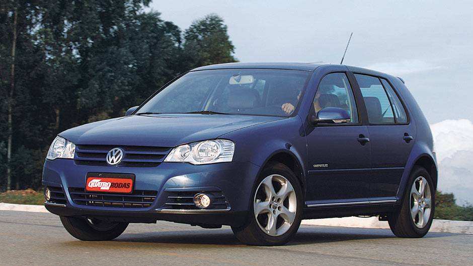 Exclusividade brasileira, a reestiliza&ccedil;&atilde;o do Golf IV ficou conhecida como Golf 4,5 | <a href="https://quatrorodas.abril.com.br/carros/lancamentos/volkswagen-golf-vii-749855.shtml" rel="migration">Mais sobre o novo Golf no Brasil</a> |