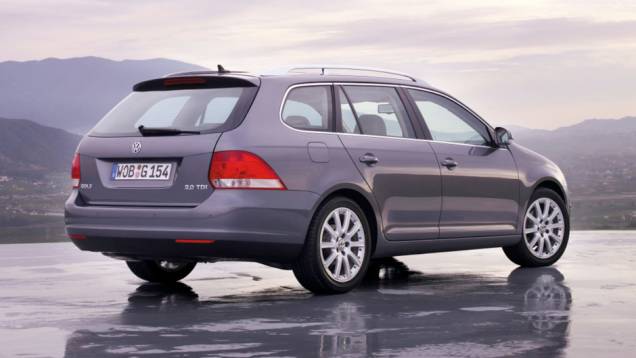 2007 A Golf Variant/ Jetta SportWagen demorou para aparecer, com linhas muitas mais arredondadas. A perua tinha capacidade de carga de 930 litros 2007 A Golf Variant/ Jetta SportWagen demorou para aparecer, com linhas muitas mais arredondadas. A perua tinha capacidade de carga de 930 litros