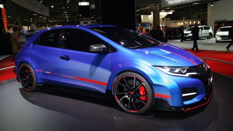 Honda Civic Type R concept II | <a href="https://quatrorodas.abril.com.br/noticias/saloes/paris-2014/honda-civic-type-r-concept-ii-revelado-802818.shtml" rel="migration">Leia mais</a>| <a href="https://quatrorodas.abril.com.br/galerias/saloes/paris/2014/direto-paris-2014-" rel="migration"></a>