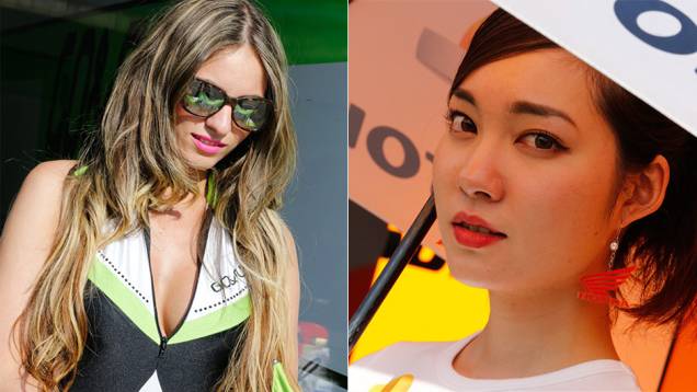 Veja as belas Garotas da MotoGP em Motegi e saiba como foi a corrida | <a href="https://quatrorodas.abril.com.br/moto/noticias/ultrapassagem-final-bicampeonato-marc-marquez-805642.shtml" rel="migration">Leia mais</a>