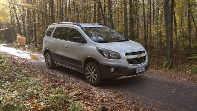 A mais nova adição ao catálogo da Chevrolet no Brasil foi o Spin Activ. A mais nova adição ao catálogo da Chevrolet no Brasil foi o Spin Activ.