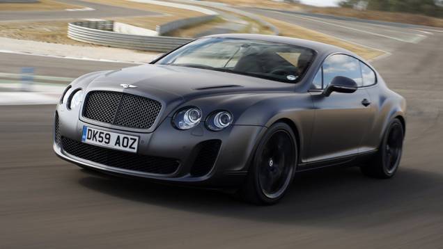 2009 - Bentley Continental Supersports, primeiro modelo da marca a rodar com gasolina e etanol