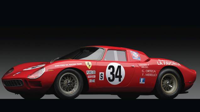 9º - Ferrari 250 LM (1964); arrematada por US$ 14.300.000 em novembro de 2013