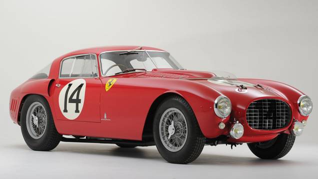 10º - Ferrari 340/375 MM Berlinetta Competizione (1953); arrematada por US$ 12.812.800 em maio de 2013