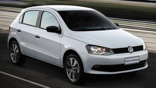A nuestros hermanos les gusta el Volkswagen Gol Trend. O compacto teve 29.667 exemplares emplacados na Argentina no ano passado.