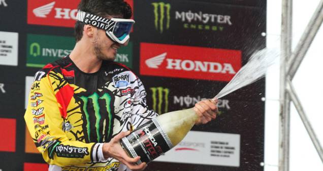 Christophe Pourcel, vencedor da categoria MX1