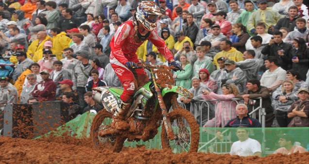 Marçal Muller, melhor brasileiro na categoria MX1 Marçal Muller, melhor brasileiro na categoria MX1