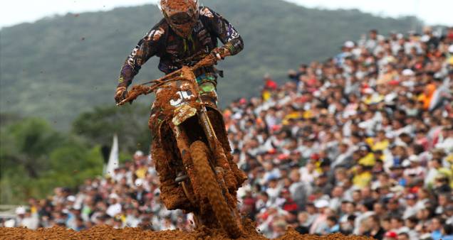 Tommy Searle, o melhor na MX2 no GP Brasil de Motocross