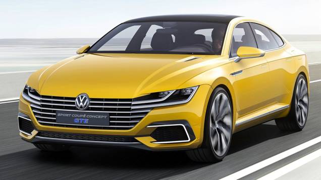Volkswagen Sport Coupe GTE (2015) - que mistura agradável: desempenho, com quase 300 cv oferecidos pelo sistema híbrido, e baixo consumo de combustível, fazendo 50km/l na média! | <a href="https://quatrorodas.abril.com.br/galerias/especiais/conceitos-supere" rel="migration"></a>