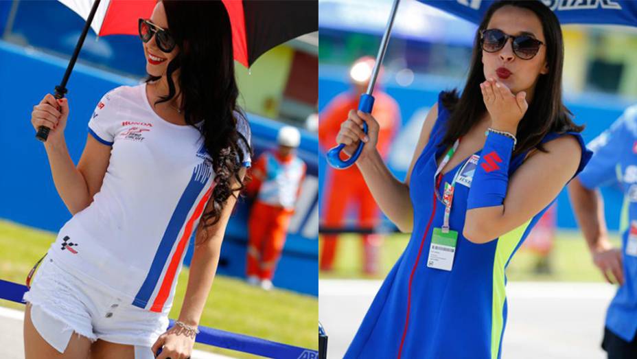 Confira as belas garotas do grid da MotoGP em Mugello! | <a href="https://quatrorodas.abril.com.br/moto/noticias/motogp-jorge-lorenzo-vence-mugello-871621.shtml" rel="migration">Leia mais</a>