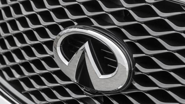 Detalhe da grade do radiador do Infiniti QX80. | <a href="https://quatrorodas.abril.com.br/noticias/saloes/new-york-2014/" rel="migration">Leia mais</a> Detalhe da grade do radiador do Infiniti QX80. | <a href="https://quatrorodas.abril.com.br/noticias/saloes/new-york-2014/" rel="migration">Leia mais</a>