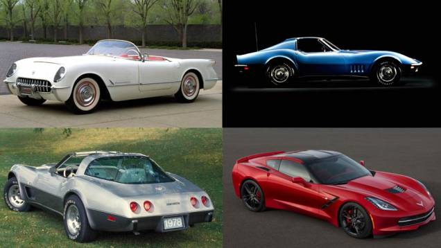 Famoso por suas belas carrocerias motivadas por motores V8, o Corvette é o mais longevo carro esporte americano. Reunimos aqui os principais marcos de suas seis décadas de história