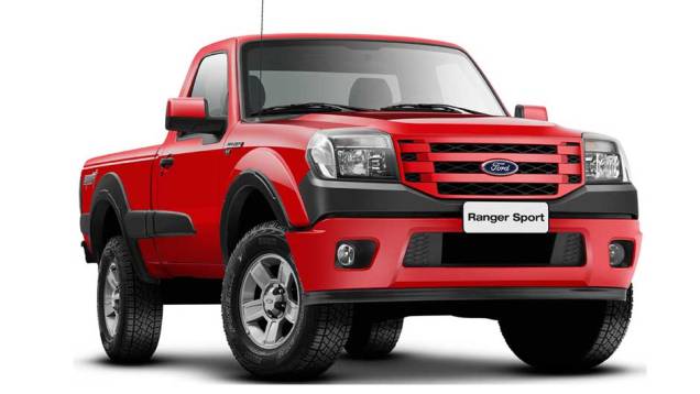 Ford Ranger Sport: até a Ranger resolveu entrar na onda; desde 2007 a picape conta com uma versão cheia de adereços, mas com o mesmo motor das outras opções